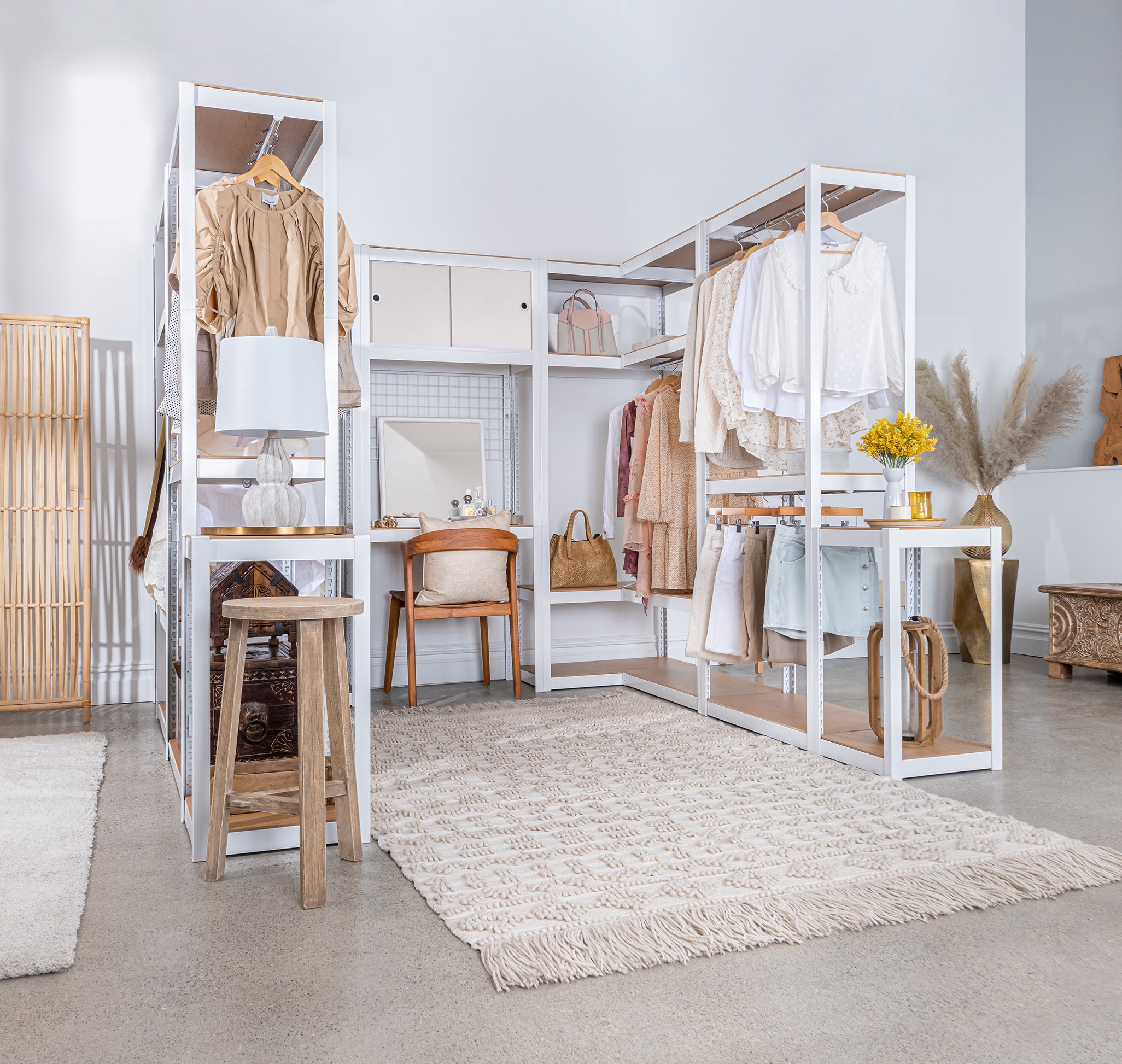 The Standard Desk with Shelf Module