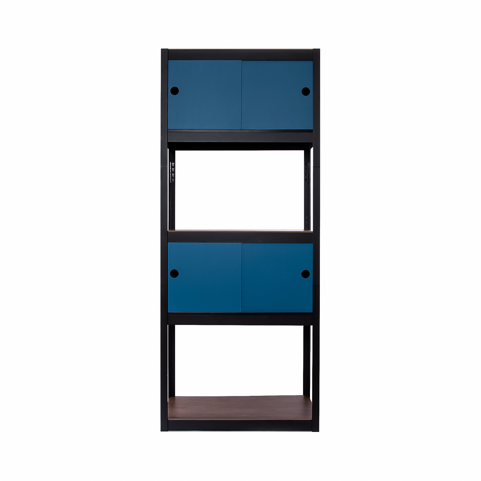 Kroma Black Base with 2 Doors Set