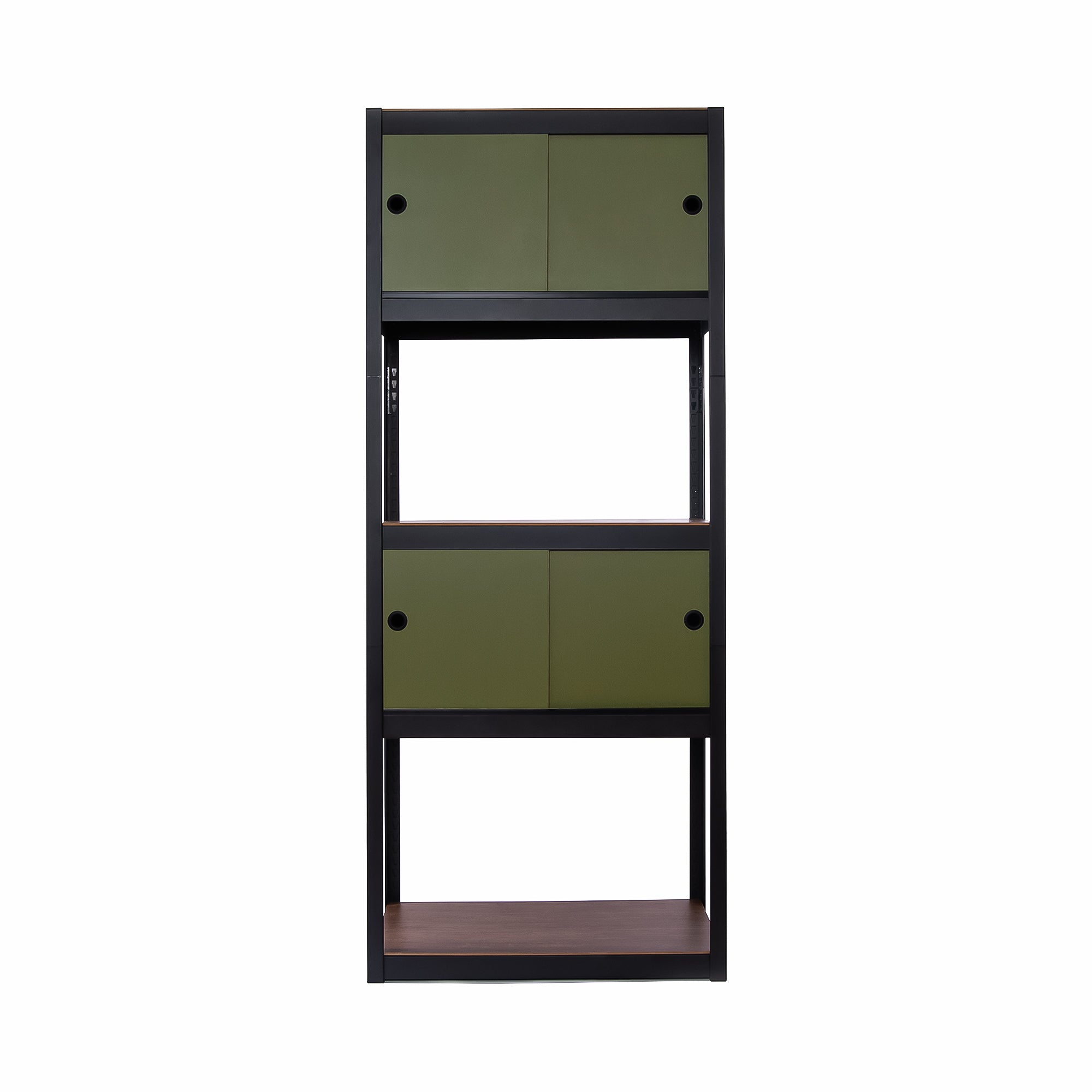 Kroma Black Base with 2 Doors Set
